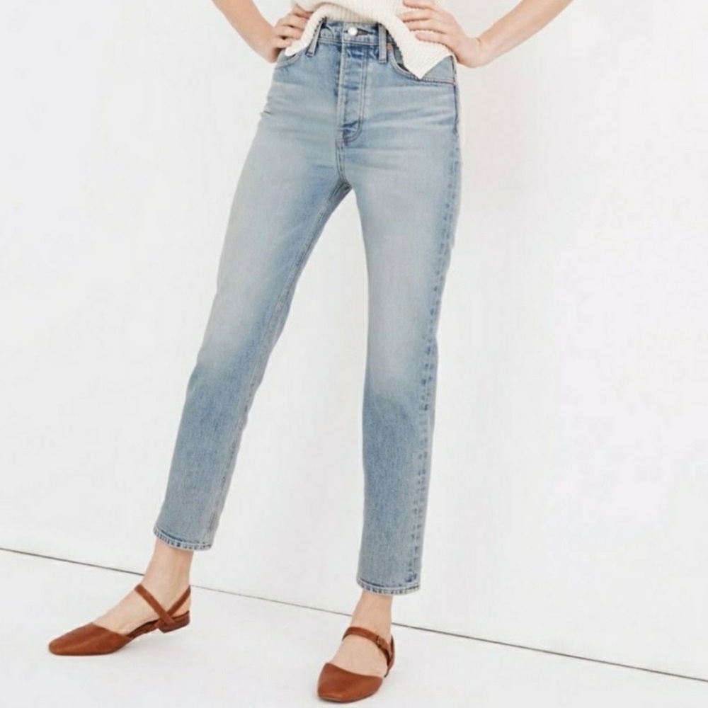 Madewell The Perfect Vintage Straight Leg Jeans